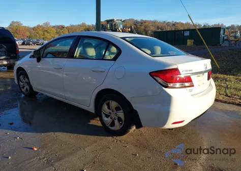 2013 Honda Civic Lx z USA, uszkodzony, nr VIN 2HGFB2F59DH578359